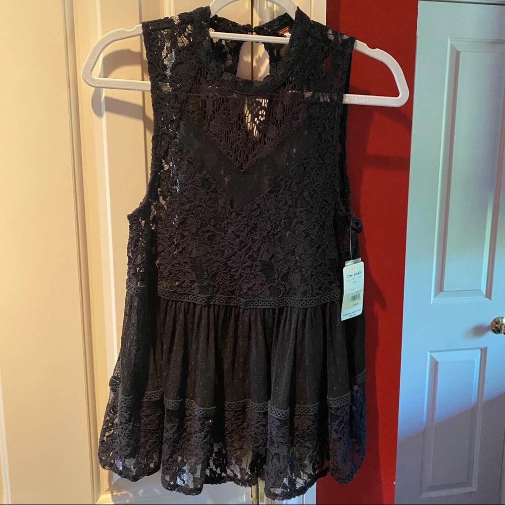 Free People Lace Tank